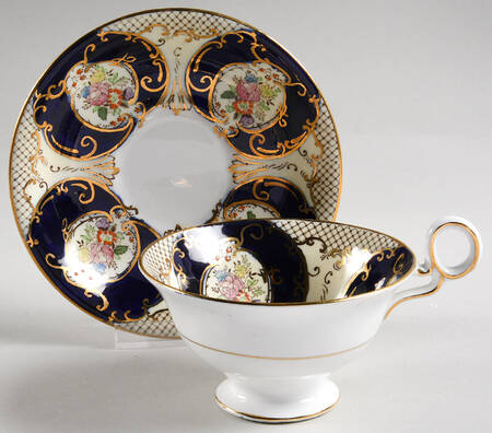 Regent Footed Cup & Saucer Set by Samuel Radford