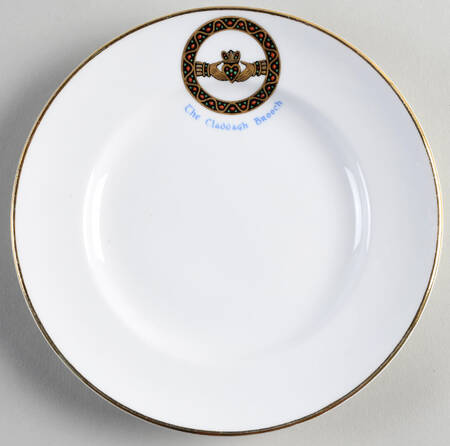 Claddagh Brooch Bread & Butter Plate