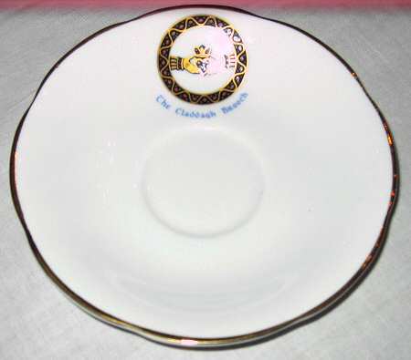 Claddagh Brooch Saucer for Footed Cup