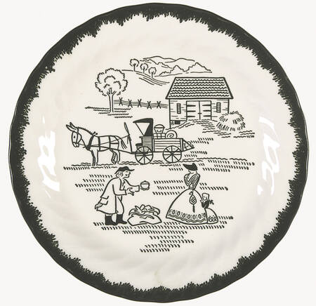 Countryside (Fall) Bread & Butter Plate