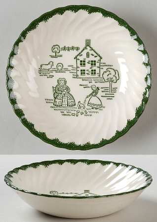 Countryside (Fall) Fruit/Dessert (Sauce) Bowl