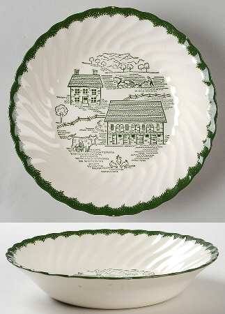 Countryside (Fall) Coupe Soup Bowl