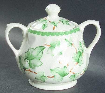 Country Vine Sugar Bowl & Lid