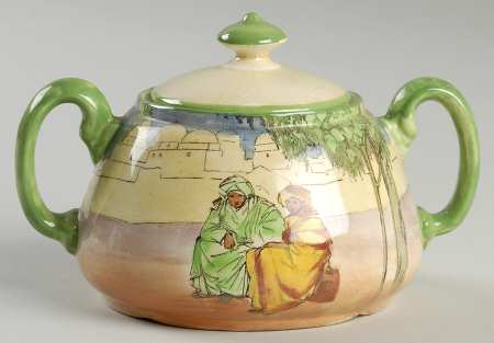 Tunis Sugar Bowl & Lid
