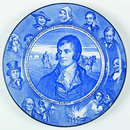 Burns Portrait by Royal Doulton