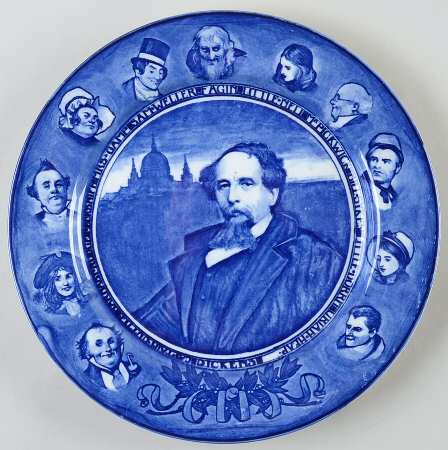 Dickens Portrait Dinner Plate