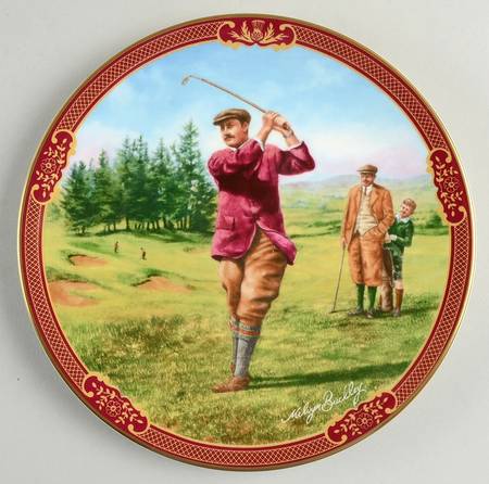 Golfing Collection Salad/Dessert Plate