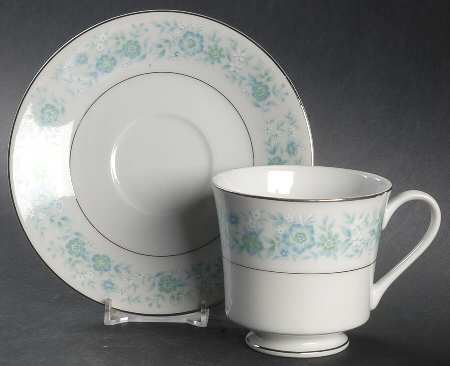 Princess Footed Cup & Saucer Set