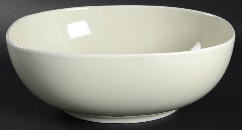 Moon Light One Sahara Taupe (No Decal) 8" Round Vegetable Bowl