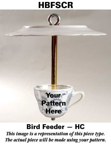 Blue Danube Hanging Bird Feeder (SP & CUP)  HC