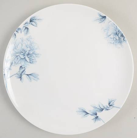 Blue Peony (Bone) by Royal Worcester
