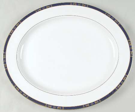Royal Lily (Newer, 2004 Intro) 16" Oval Serving Platter
