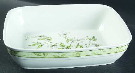 Cafe Fleur Accessories 11" Rectangular Baker