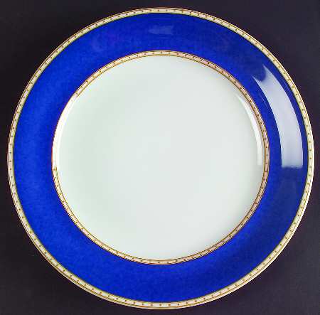 Liselund Dark Blue Large Dinner Plate