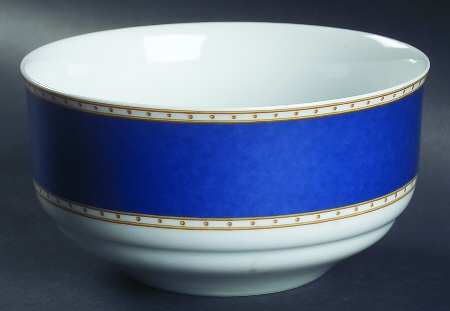 Liselund Dark Blue 6" Round Vegetable Bowl
