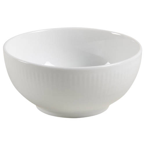 White Plain 5" Round Serving Bowl