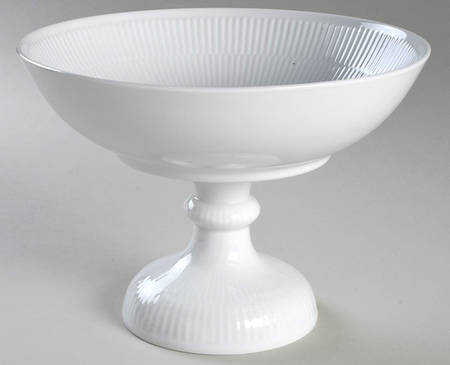 White Plain Trifle Bowl