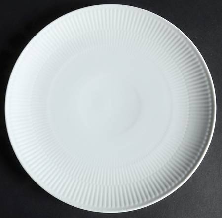 White Plain Coupe Dinner Plate