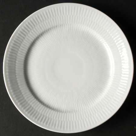 White Plain Salad/Dessert Plate