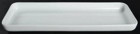 White Plain 14" Rectangular Tray