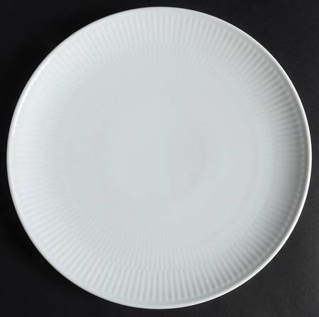 White Plain Coupe Luncheon Plate