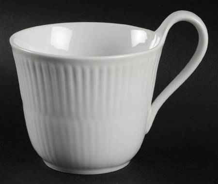 White Plain Flat Cup