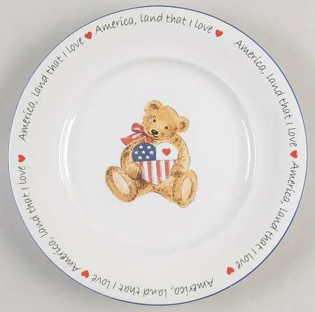 Land That I Love Salad Plate