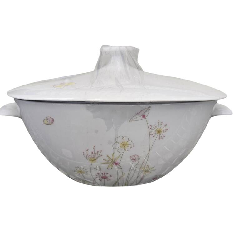 3331 (Floral, Fortuna Shape) Round Covered Vegetable