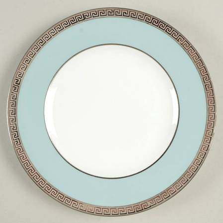 Athena Turquoise Salad Plate