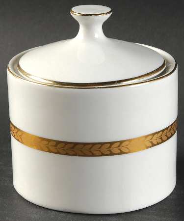 Imperial Gold Sugar Bowl & Lid