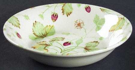 Alpine Strawberry Coupe Cereal Bowl