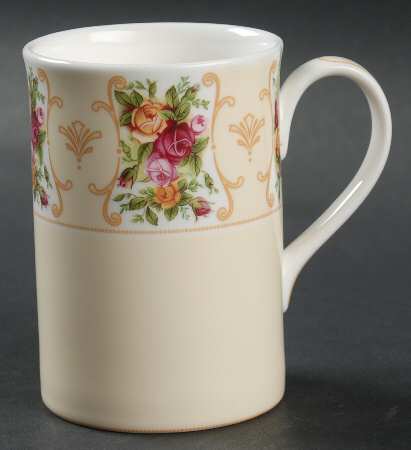 Rose Cameo Peach Mug