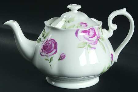 Rose Clouds Teapot & Lid