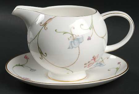 Mille Fleures Gravy Boat & Underplate