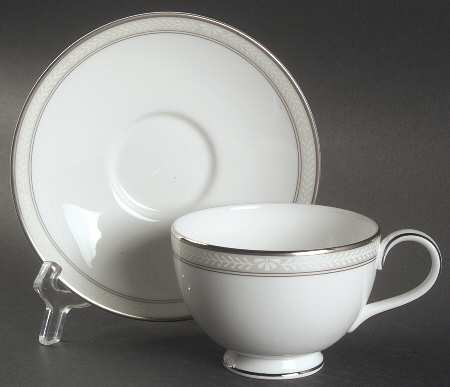 Anthea Footed Cup & Saucer Set
