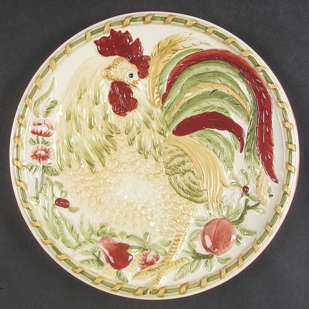 Chanticlair Sculpted Salad Plate