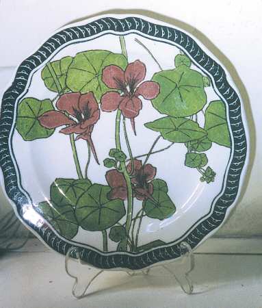 Nasturtiums Dinner Plate