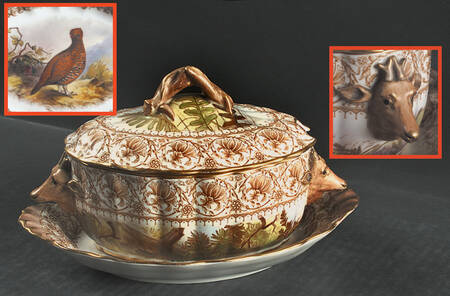 W3717 Sauce Boat & Lid with Underplate