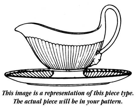 Garden Club Gravy Boat & Underplate