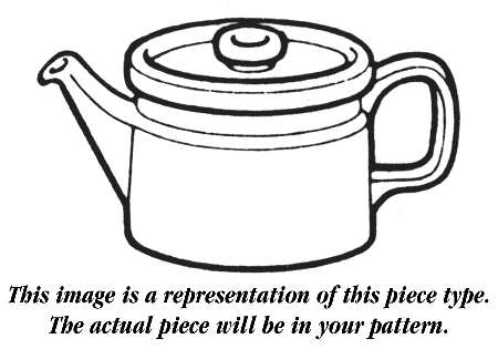 Iona Teapot & Lid