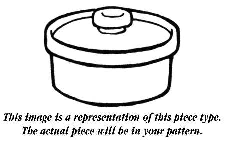 Fruit Sprays Sterling (Coupe Shape) Individual Casserole & Lid