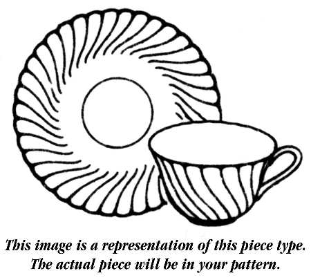 Angela Breakfast Cup & Saucer Set