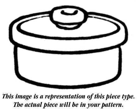 Aquarius Sugar Bowl & Lid