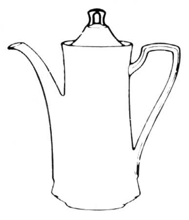 Edgewater Coffee Pot & Lid