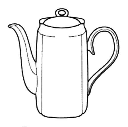 Parkhill Coffee Pot & Lid