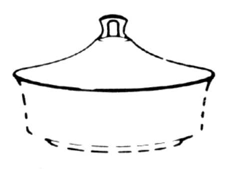 Edgewater Round Covered Vegetable