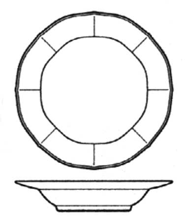 Solemn Amber Rim Soup Bowl