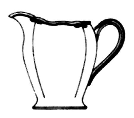 Blue Treasures Creamer