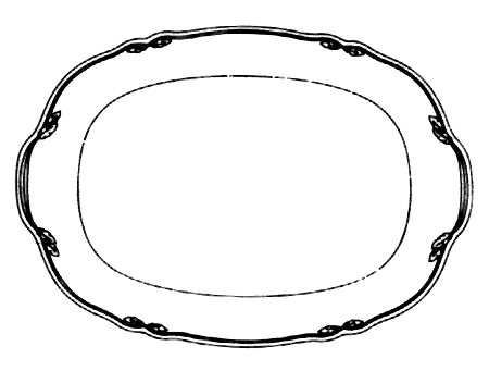 Contessa 14" Oval Serving Platter