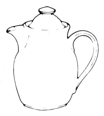 Prairie Song Tea/Coffee Pot & Lid